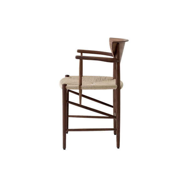 Drawn HM4 mattbordsstol, oljad valn&ouml;t/natur, &Tradition