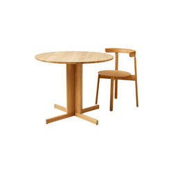 Trefoil Round Table, oak Trefoil Round Table, oak, Form & Refine