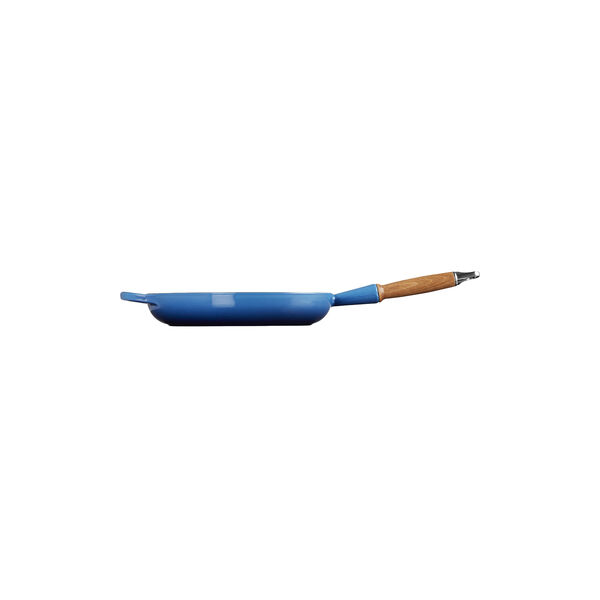Signature gjutj&auml;rn stekpanna med tr&auml;handtag &Oslash; 28 cm, azure, Le Creuset