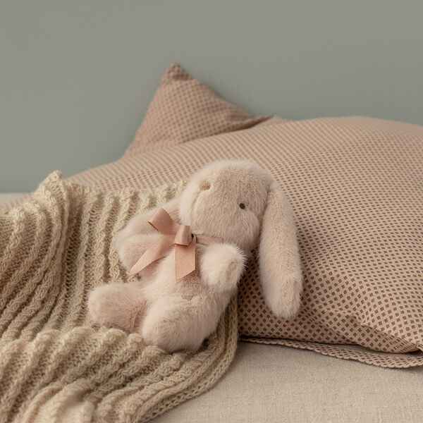 Mini Kanin Plysch, light powder, Maileg