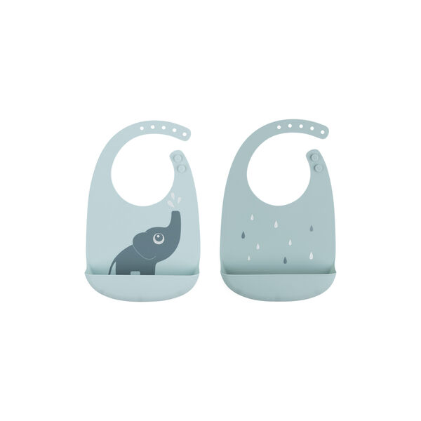 Elphee silikon haklapp, blue, Done by Deer