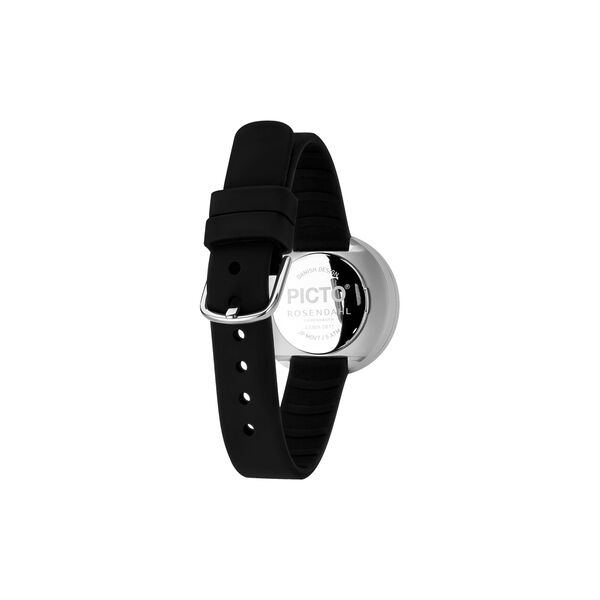 Picto armbandsur, svart/stål Picto armbandsur, svart/stål, Picto