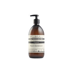 Ekologisk flytande tvål, rose & sandalwood, Munkholm