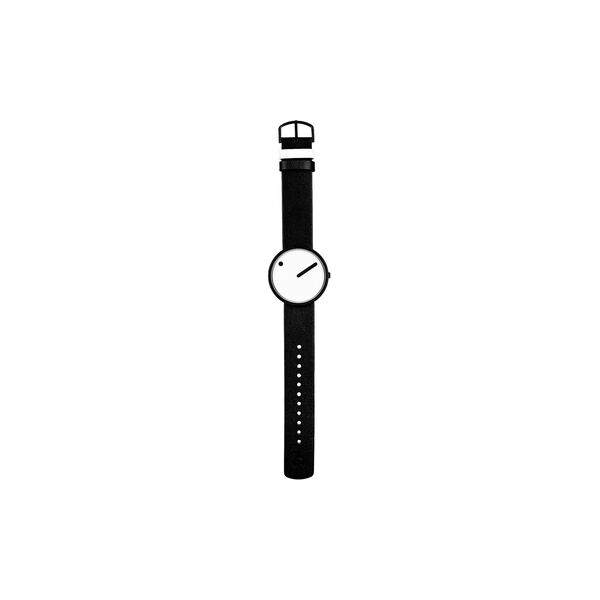 PICTO armbandsur, white/matt black/black PICTO armbandsur, white/matt black/black, PICTO