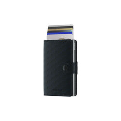 Miniwallet, optical black/titanium, Secrid