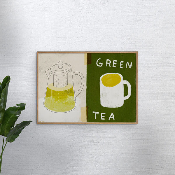 Green Tea, Poster & Frame