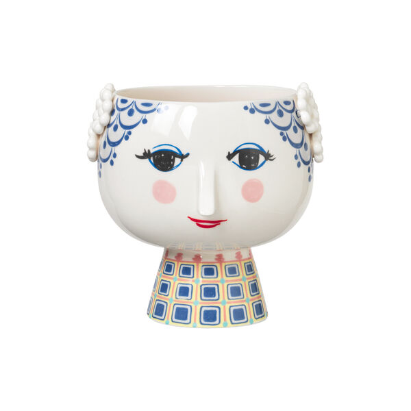 Eva blomkruka, blå, Bjørn Wiinblad