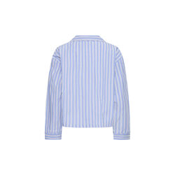 IHFELIA Shirt, blue and white stripes, ICHI