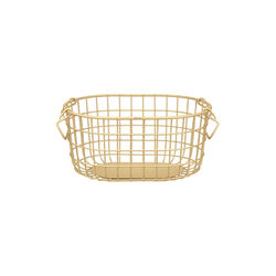 KAGO Storage basket Round S, new wheat, Blomus
