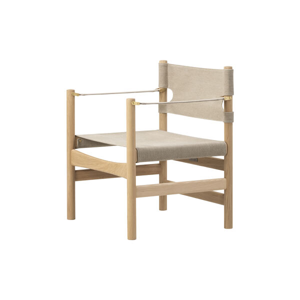 Canvas 21 Chair, oljad ek/natural canvas, Fredericia Furniture