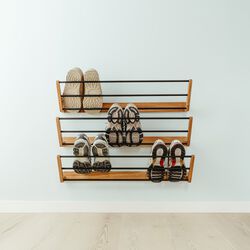 MILO Shoe Shelf, oak, KRISTIAN JUUL