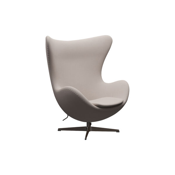&Auml;gget&trade; 3316 Loungestol, Christianshavn 1120 light beige/brown bronze, Fritz Hansen