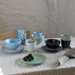 Colorit tallrik Ø 19 cm, light purple, Knabstrup Keramik