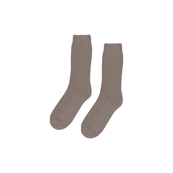 Merino Wool Blend Sock, warm taupe, Colorful Standard