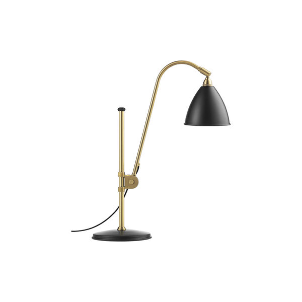 Bestlite BL1 bordslampa, charcoal black/mässing Bestlite BL1 bordslampa, charcoal black/mässing, GUBI