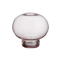 Midsummer Red Clover Mini vas 8,2 cm, pink, Orrefors