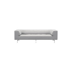4511 Delphi 3 Seater Sofa, keiga 132/aluminium, Fredericia Furniture