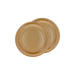 Evig tallrik Ø 25 cm 2 st., amber, Villa Collection