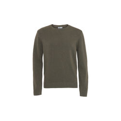 Merino Wool Crew, dusty olive, Colorful Standard