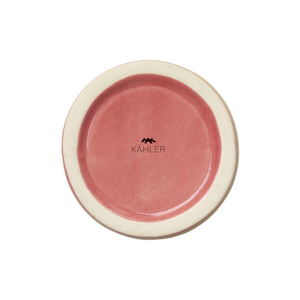 Poppery mugg, pink/mint/gul, K&auml;hler