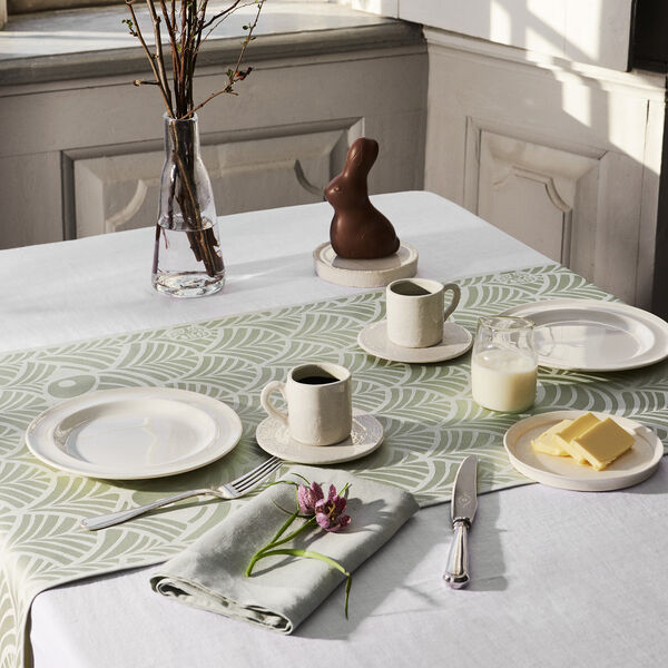 P&aring;skbordsl&ouml;pare, light green, Georg Jensen Damask
