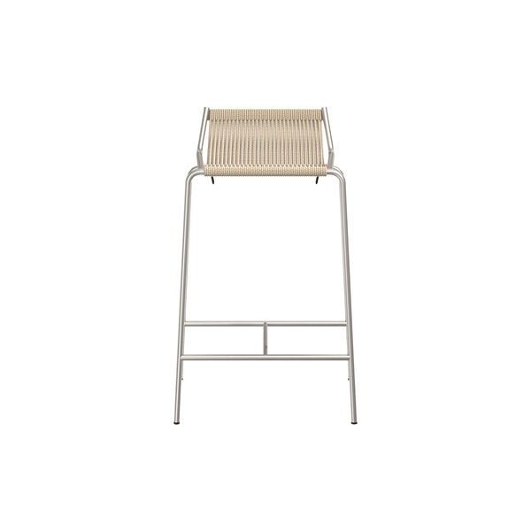 Noel Counter Chair, steel/nature, Thorup Copenhagen