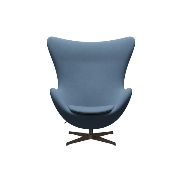 Ägget™ 3316 Loungestol, Christianshavn 1152 light blue/brown bronze, Fritz Hansen