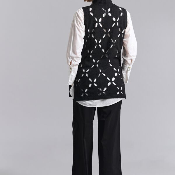 Lantern ärmlös blus, black, BITTE KAI RAND