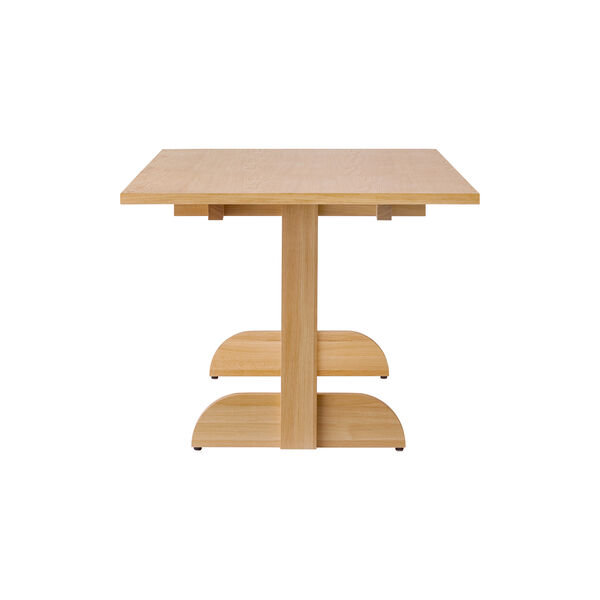 Puffin Dining Table | Rectangular | Oak Veneer, Audo Copenhagen