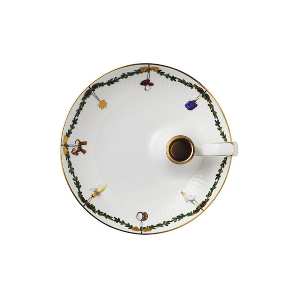 Star Fluted Christmas ljusstake, Royal Copenhagen