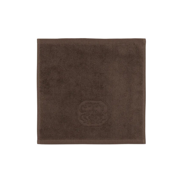 Damast Terry Tv&auml;ttlapp | Dark Chocolate, Georg Jensen Damask