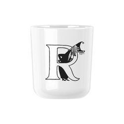 Moomin ABC mugg R, moomin white, RIG-TIG