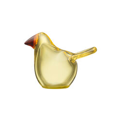Birds by Toikka Flugsnappare, lemon/koppar, Iittala