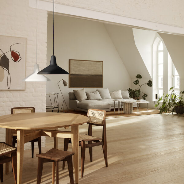 G-10 pendel, svart, GUBI