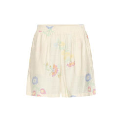 IHGINNI Shorts, cross stitch flowers, ICHI