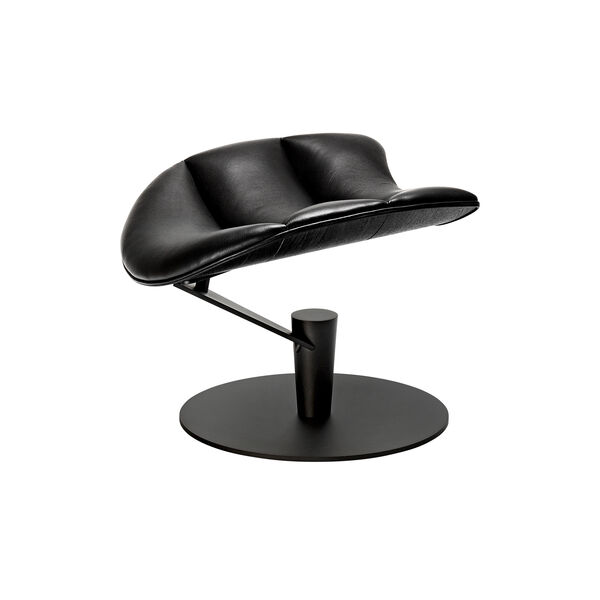 The Lobster Footstool, black oak/black, Bruunmunch Furniture