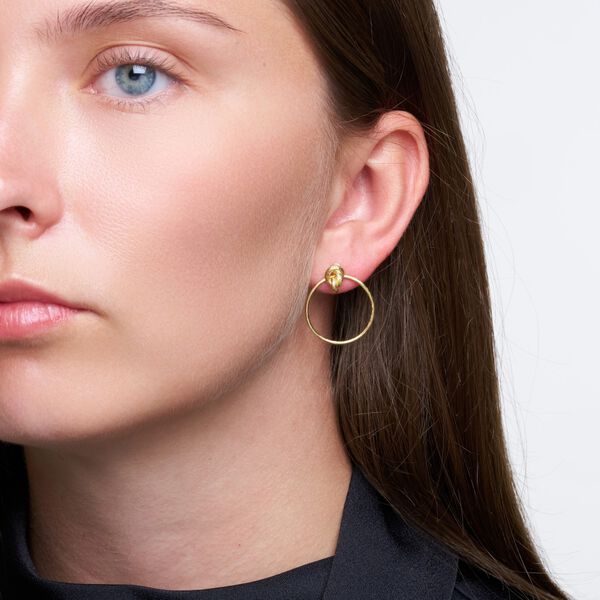 Lilou post &ouml;rh&auml;ngen, silverpl&auml;terad, Pure by Nat