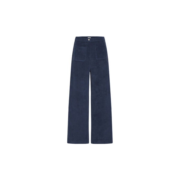 IH Kate Corduroy Pants, total eclipse, ICHI