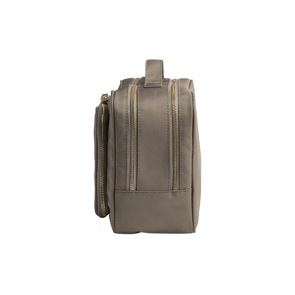 GuardMBG Toiletry Bag Rec., walnut w/gold, Markberg