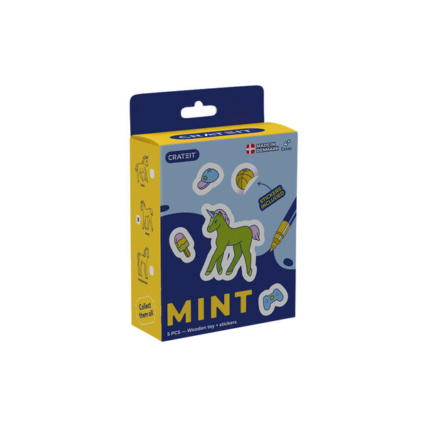 Enh&ouml;rning tr&auml;leksak | Mint, Crateit