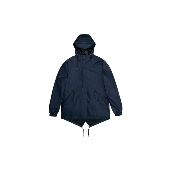 Fishtail Jacket, navy, Rains