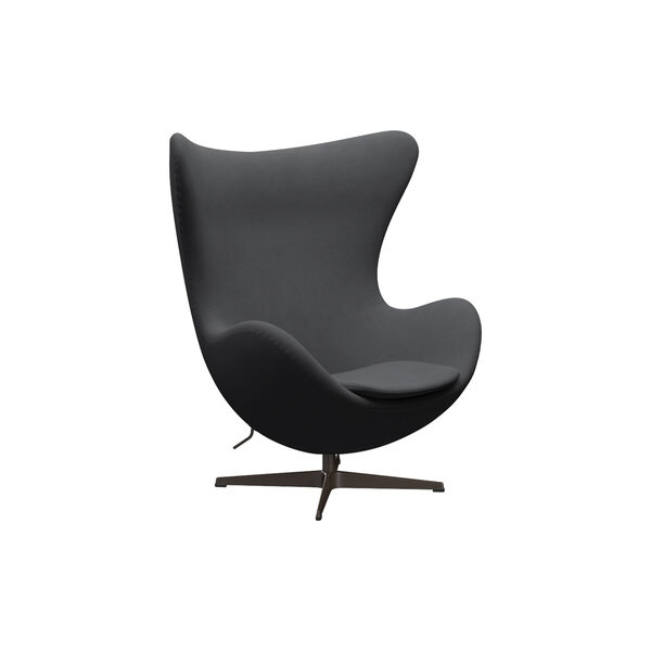 Ägget™ 3316 Loungestol, Christianshavn 1172 grey uni/brown bronze, Fritz Hansen