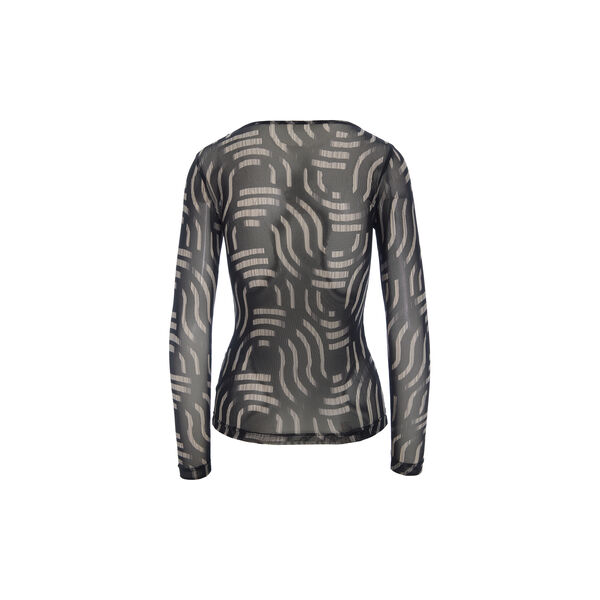 Wavy fukashi mesh t-shirt, wavy, BITTE KAI RAND
