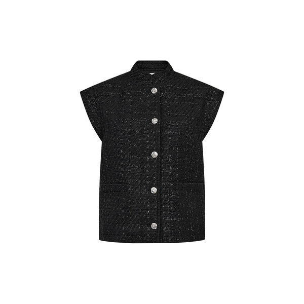 LR-OSINA 2 Waistcoat, black, Leveté Room