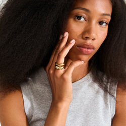 CALLAWAY ring 2-i-1 set, guldpl&auml;terat, Pilgrim