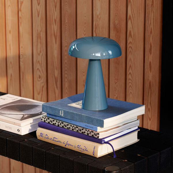 Como SC53 Portable Table Lamp, stone blue, &Tradition