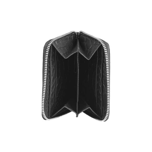 Selma plånbok, snake black, Markberg