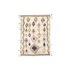 Tribe Rug, ivory multi, Rezas
