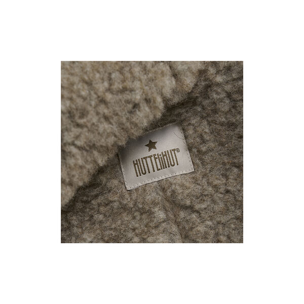 Pram Suit Wool Teddy with Lining, camel melange, HUTTEliHUT