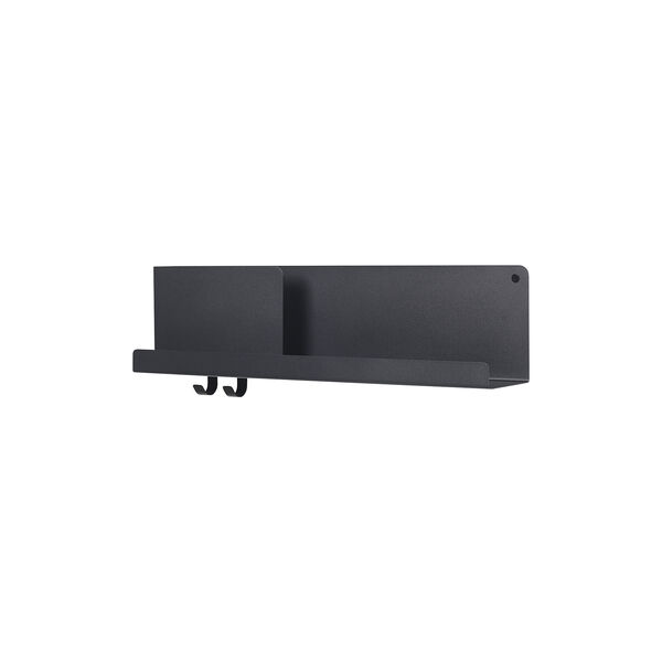 Folded Shelves, black, Muuto